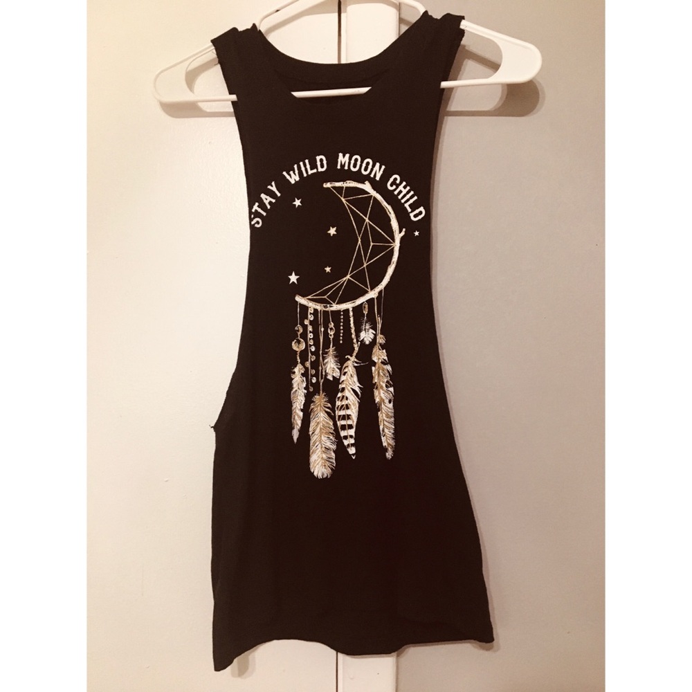 Logo muscle tank top
